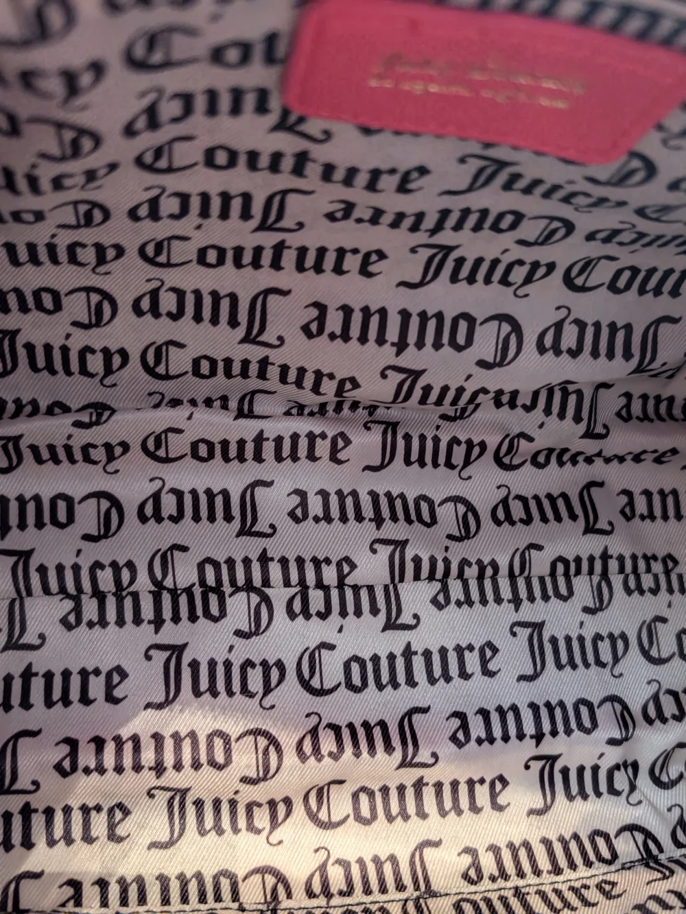 Juicy Couture Hot Pink Faux Fur Satchel - Picture 5 of 7